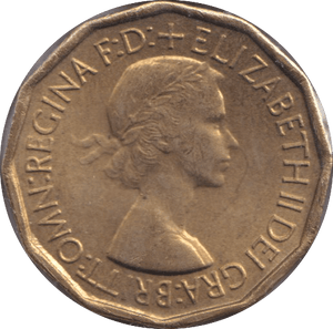 1953 THREEPENCE ( UNC ) - THREEPENCE - Cambridgeshire Coins