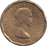 1953 THREEPENCE ( UNC ) - THREEPENCE - Cambridgeshire Coins