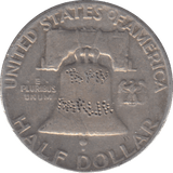 1954 1/2 DOLLAR USA - WORLD COINS - Cambridgeshire Coins