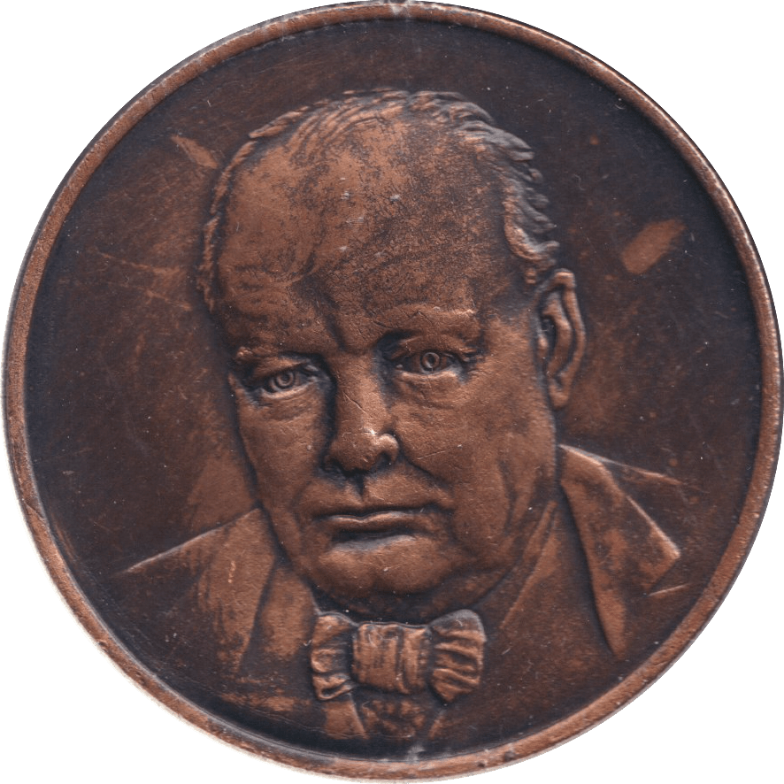 1954 BRITISH MEDALLION CHURCHILL - WORLD COINS - Cambridgeshire Coins