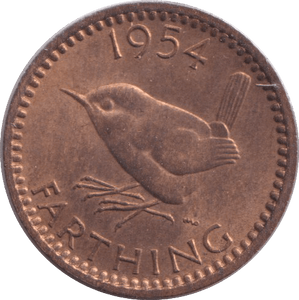 1954 FARTHING ( UNC ) - FARTHING - Cambridgeshire Coins