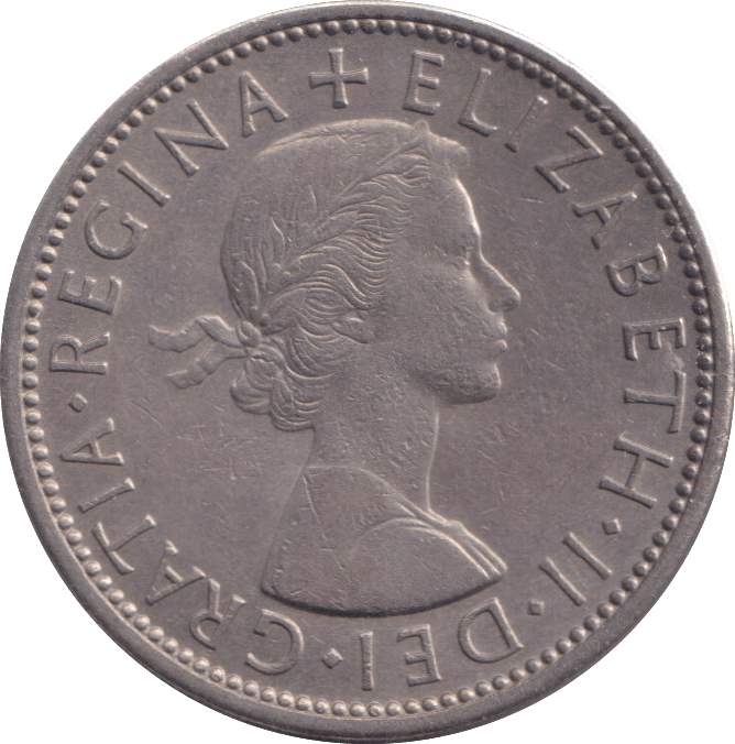 1954 FLORIN ( EF ) - FLORIN - Cambridgeshire Coins