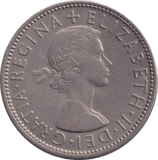 1954 FLORIN ( EF ) - FLORIN - Cambridgeshire Coins