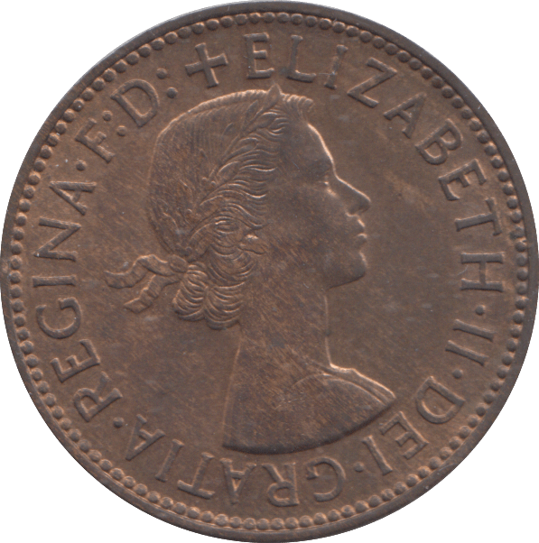 1954 HALF PENNY ( UNC ) - HALFPENNY - Cambridgeshire Coins