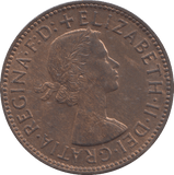 1954 HALF PENNY ( UNC ) - HALFPENNY - Cambridgeshire Coins