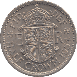 1954 HALFCROWN ( AUNC ) - HALFCROWN - Cambridgeshire Coins