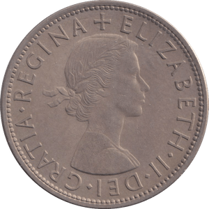 1954 HALFCROWN ( UNC ) - HALFCROWN - Cambridgeshire Coins