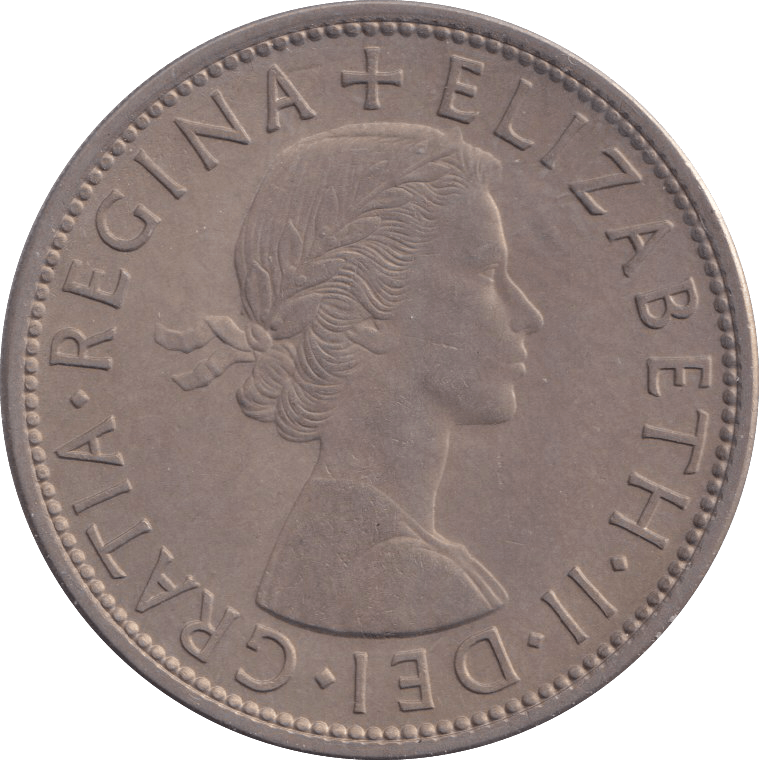 1954 HALFCROWN ( UNC ) - HALFCROWN - Cambridgeshire Coins