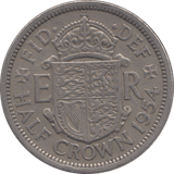 1954 HALFCROWN ( UNC ) - HALFCROWN - Cambridgeshire Coins