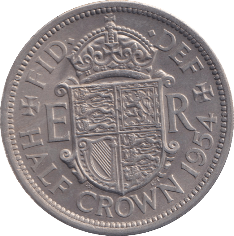 1954 HALFCROWN ( UNC ) - HALFCROWN - Cambridgeshire Coins