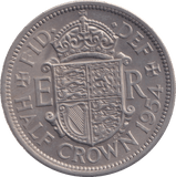 1954 HALFCROWN ( UNC ) - HALFCROWN - Cambridgeshire Coins