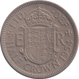 1954 HALFCROWN ( UNC ) - HALFCROWN - Cambridgeshire Coins