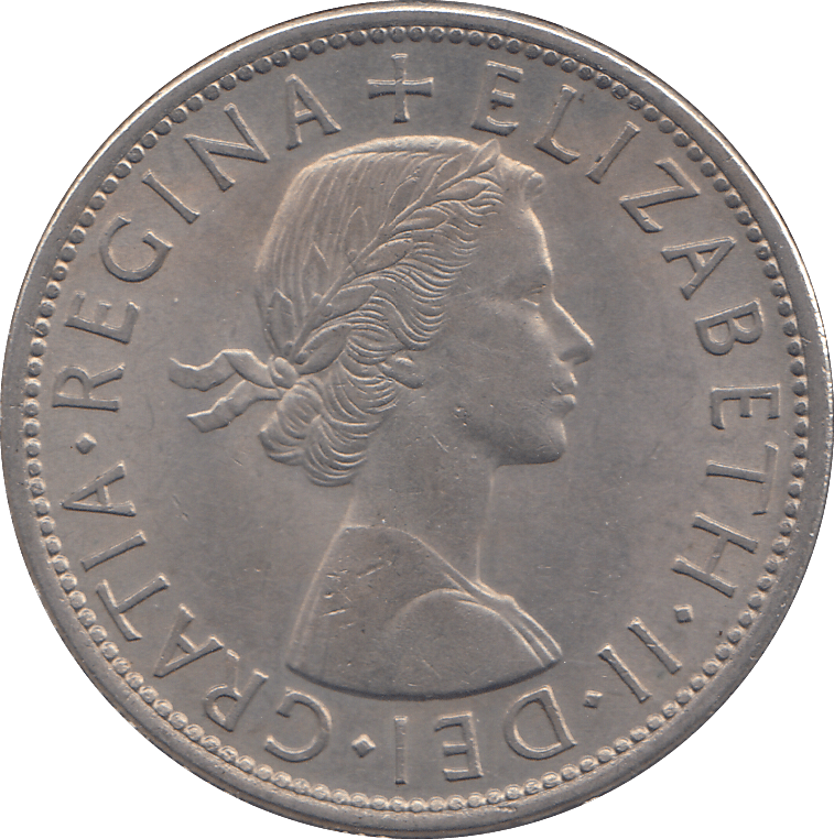 1954 HALFCROWN ( UNC ) - HALFCROWN - Cambridgeshire Coins