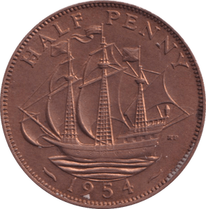 1954 HALFPENNY ( BU ) - HALFPENNY - Cambridgeshire Coins