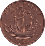 1954 HALFPENNY ( BU ) - HALFPENNY - Cambridgeshire Coins