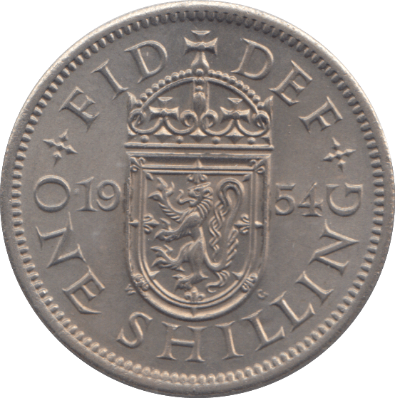 1954 SCOTTISH SHILLING ( UNC ) - SHILLING - Cambridgeshire Coins