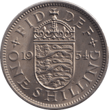 1954 SHILLING ( UNC ) - SHILLING - Cambridgeshire Coins