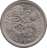 1954 SIXPENCE ( EF ) - SIXPENCE - Cambridgeshire Coins