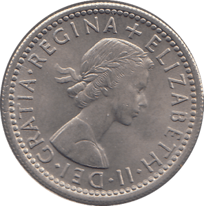 1954 SIXPENCE ( EF ) - SIXPENCE - Cambridgeshire Coins