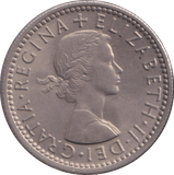 1954 SIXPENCE ( UNC ) - SIXPENCE - Cambridgeshire Coins