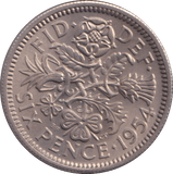 1954 SIXPENCE ( UNC ) - SIXPENCE - Cambridgeshire Coins