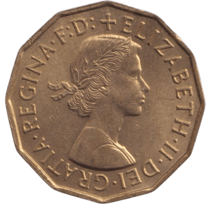 1954 THREEPENCE ( BU ) - THREEPENCE - Cambridgeshire Coins