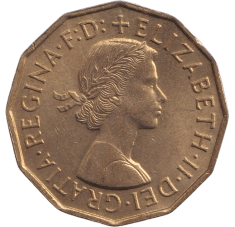 1954 THREEPENCE ( BU ) - THREEPENCE - Cambridgeshire Coins
