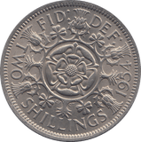 1954 TWO SHILLINGS ( AUNC ) - TWO SHILLINGS - Cambridgeshire Coins