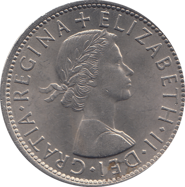 1954 TWO SHILLINGS ( AUNC ) - TWO SHILLINGS - Cambridgeshire Coins
