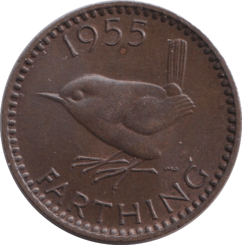 1955 FARTHING ( UNC ) - FARTHING - Cambridgeshire Coins
