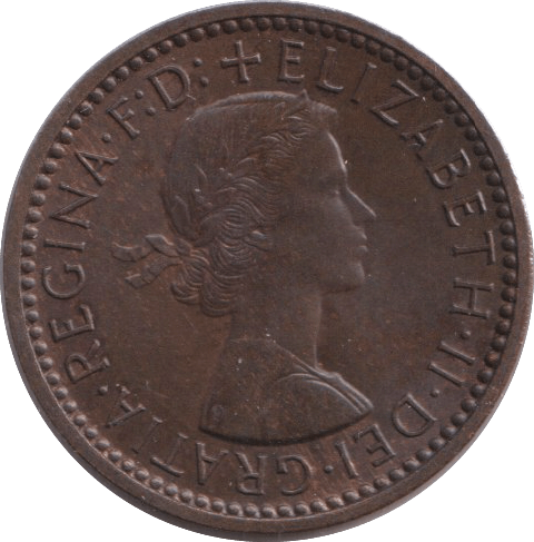 1955 FARTHING ( UNC ) - FARTHING - Cambridgeshire Coins