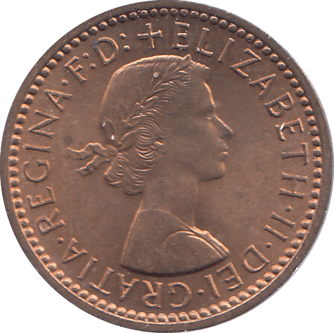 1955 FARTHING ( UNC ) - FARTHING - Cambridgeshire Coins