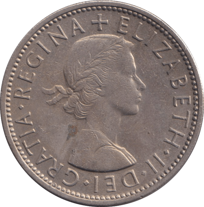 1955 FLORIN ( EF ) - FLORIN - Cambridgeshire Coins