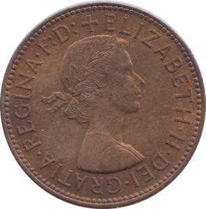 1955 HALF PENNY ( UNC ) - HALFPENNY - Cambridgeshire Coins
