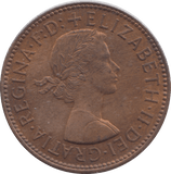 1955 HALF PENNY ( UNC ) - HALFPENNY - Cambridgeshire Coins