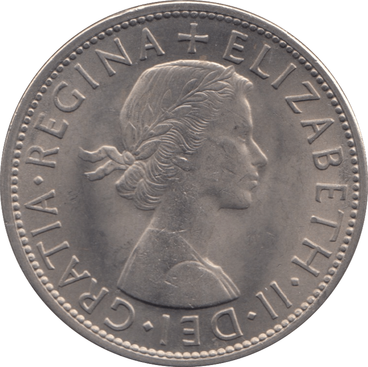 1955 HALFCROWN ( UNC ) - HALFCROWN - Cambridgeshire Coins