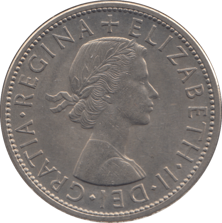 1955 HALFCROWN ( UNC ) - HALFCROWN - Cambridgeshire Coins