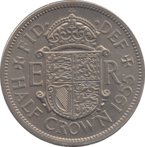 1955 HALFCROWN ( UNC ) - HALFCROWN - Cambridgeshire Coins