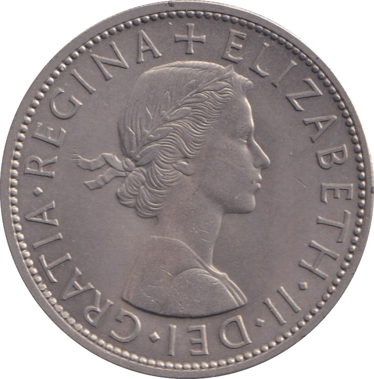 1955 HALFCROWN ( UNC ) - HALFCROWN - Cambridgeshire Coins