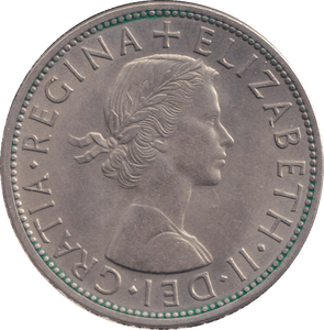 1955 HALFCROWN ( UNC ) - HALFCROWN - Cambridgeshire Coins