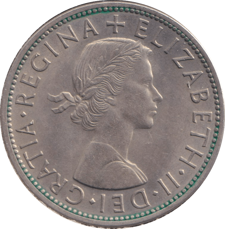 1955 HALFCROWN ( UNC ) - HALFCROWN - Cambridgeshire Coins