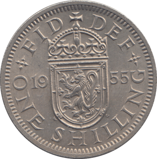 1955 SCOTTISH SHILLING ( UNC ) - SHILLING - Cambridgeshire Coins
