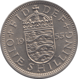 1955 SHILLING ( AUNC ) - SHILLING - Cambridgeshire Coins