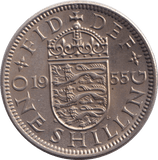 1955 SHILLING ( UNC ) - SHILLING - Cambridgeshire Coins