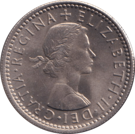 1955 SIXPENCE ( UNC ) - SIXPENCE - Cambridgeshire Coins