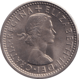 1955 SIXPENCE ( UNC ) - SIXPENCE - Cambridgeshire Coins