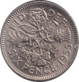 1955 SIXPENCE ( UNC ) - SIXPENCE - Cambridgeshire Coins