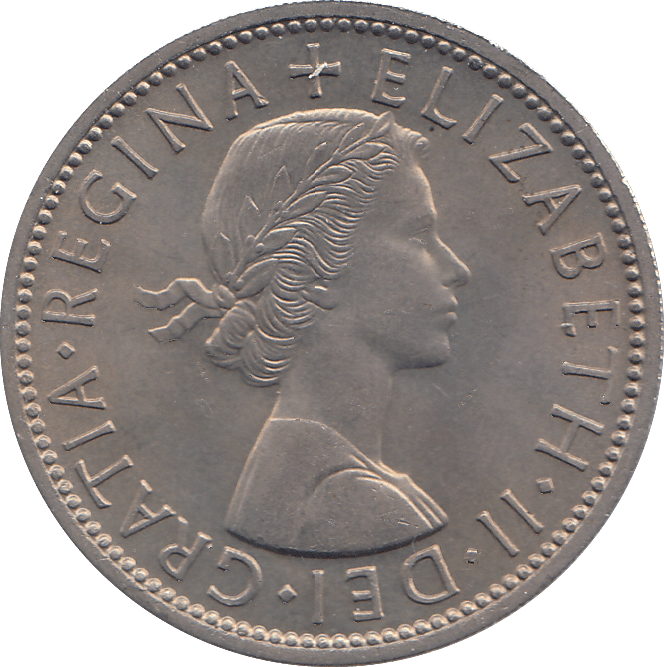 1955 TWO SHILLINGS ( EF ) - TWO SHILLINGS - Cambridgeshire Coins