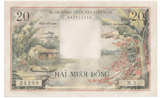 1956 20 DONG BANKNOTE SOUTH VIETNAM REF - 1600 - WORLD BANKNOTES - Cambridgeshire Coins