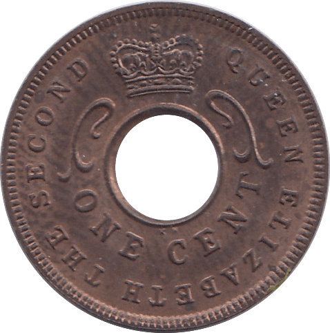 1956 EAST AFRICA ONE CENT - WORLD COINS - Cambridgeshire Coins